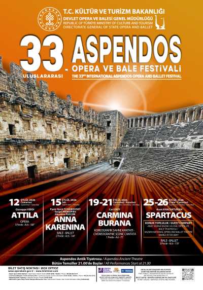 33. Uluslararası Aspendos Opera ve Bale Festivali
